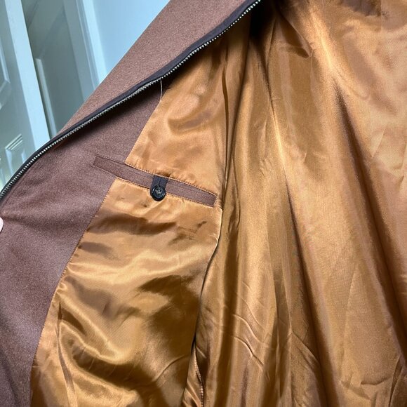 Peter Millar Men's Full Zip Bomber Wool Jacket Size XXL - Note all minor flaws - Picture 2 of 14